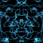 abstract mandala projection