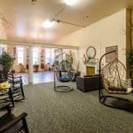 Labyrinth Meditation with comfortable seating